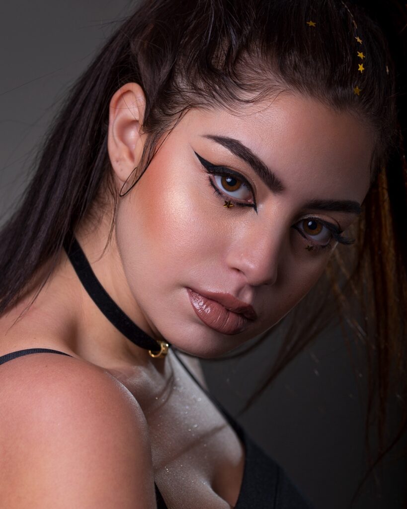 editorial makeup Athens photoshoot